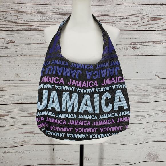 Jamaica Women's Hobo Shoulder Multicolor Bag - Picture 1 of 9